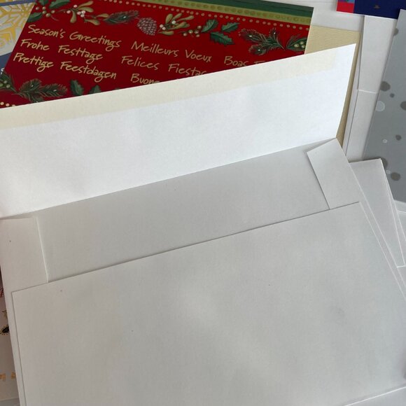 UNICEF Lot of Assorted Holiday Greeting Cards 11 Cards + 12 Env 8” x 5.5” NEW - Picture 14 of 16